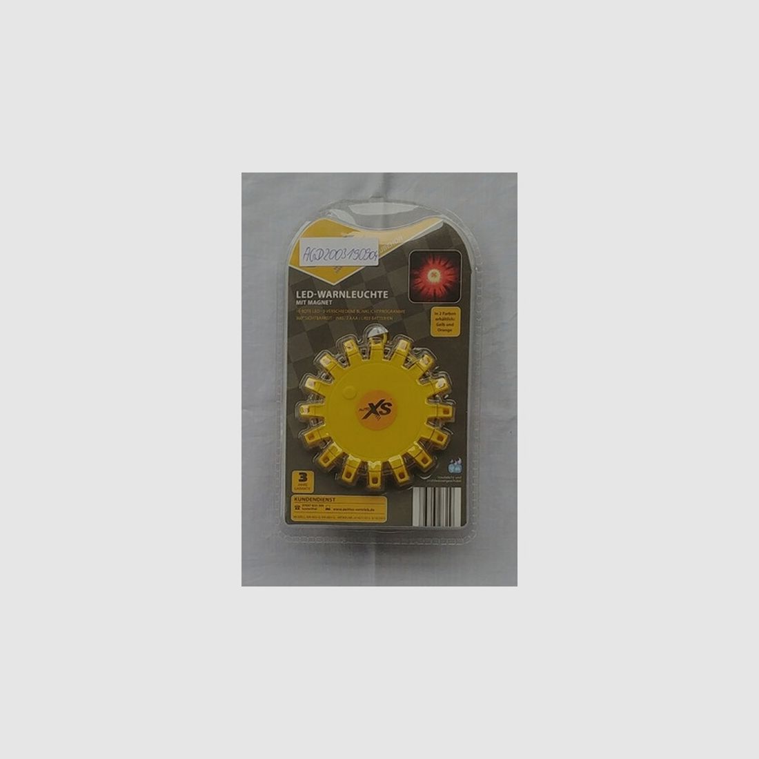 LED Warnleuchte mit Magnet