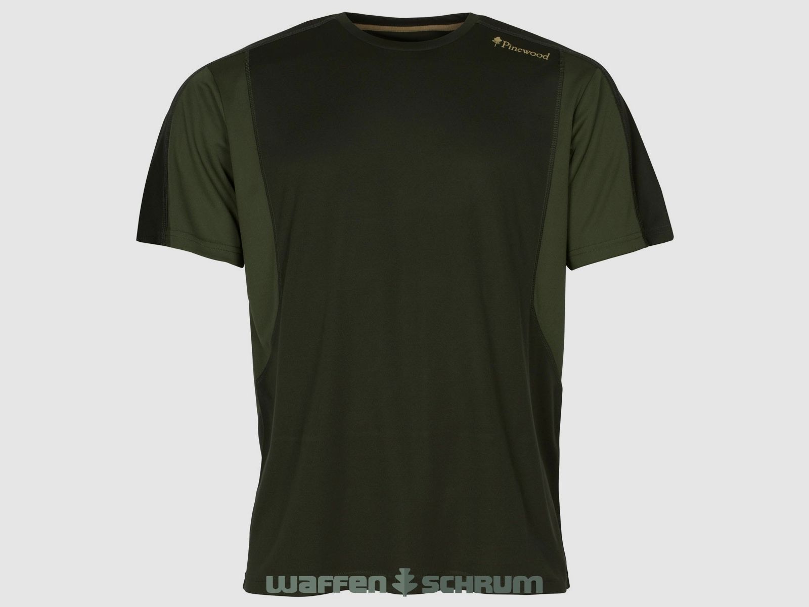 Pinewood T-Shirt Function Finnveden Moss Green