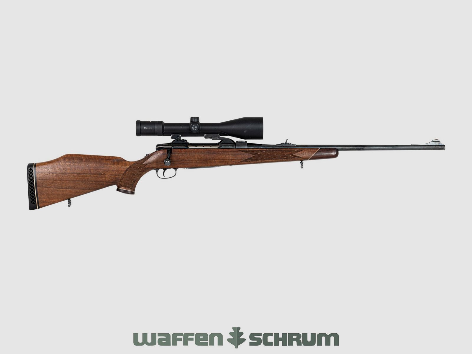 Sauer & Sohn Sauer 80 7x64, ZF Zeiss Diavari M 3-12x56 Abs. 40, montaje giratorio Sauer, longitud del cañón: 60 cm