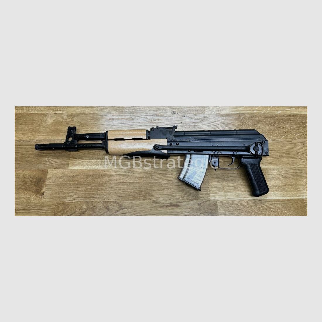 Cugir Modell 64 Short Barrel - halbautom. Büchse 7,62x39 - 32 cm Lauf Unterklappschaft Modell 64SB - Lauf hartverchromt - kurzer 32 cm Lauf - zivile Version AKMS / System AKM / AK47 AK-47