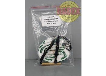 Sznur do czyszczenia broni pistoletowej kaliber 9 mm