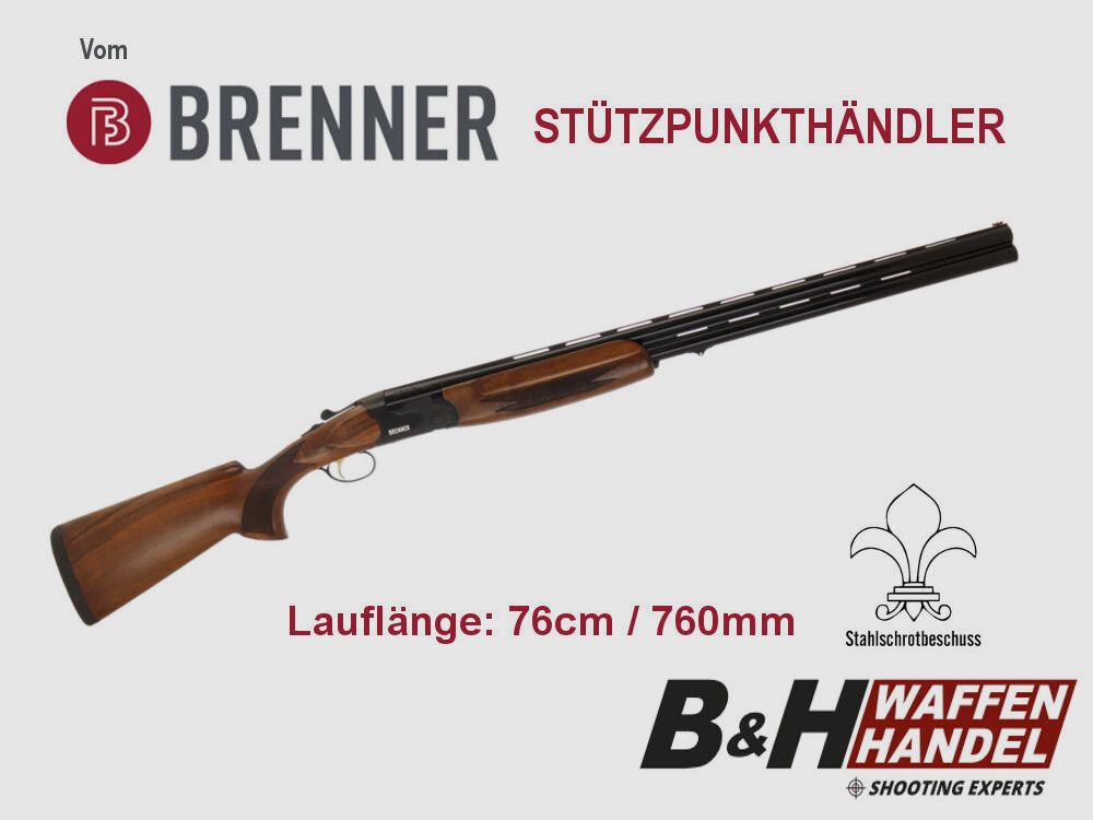 Brenner BF18 Black / BF 18 schwarz LL76cm