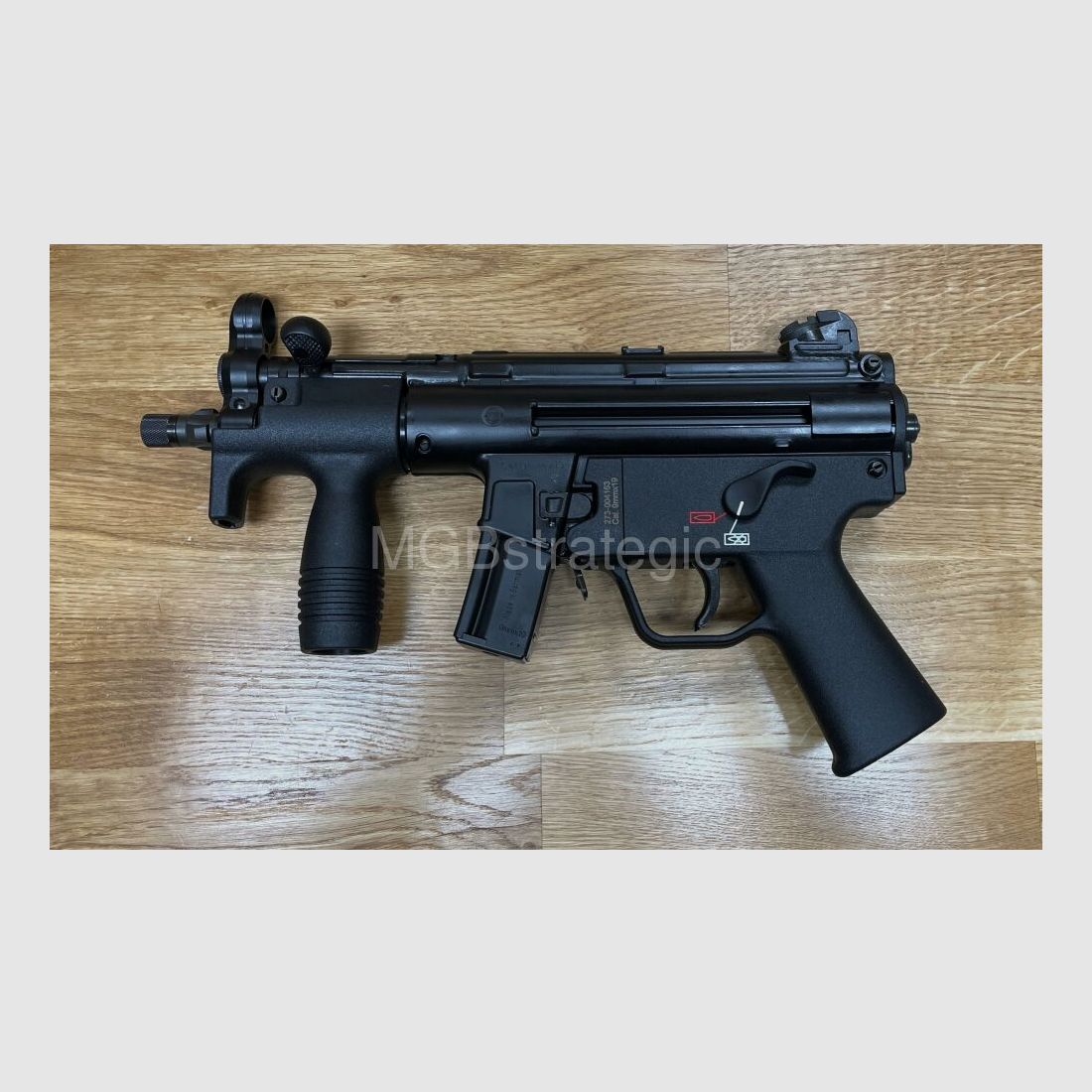 Heckler & Koch SP5K-PDW - semi-automatic pistol 9mm Luger civilian version H&K MP5k - optionally with folding stock - SP5 SP 5 SP5 k MP5 MP 5