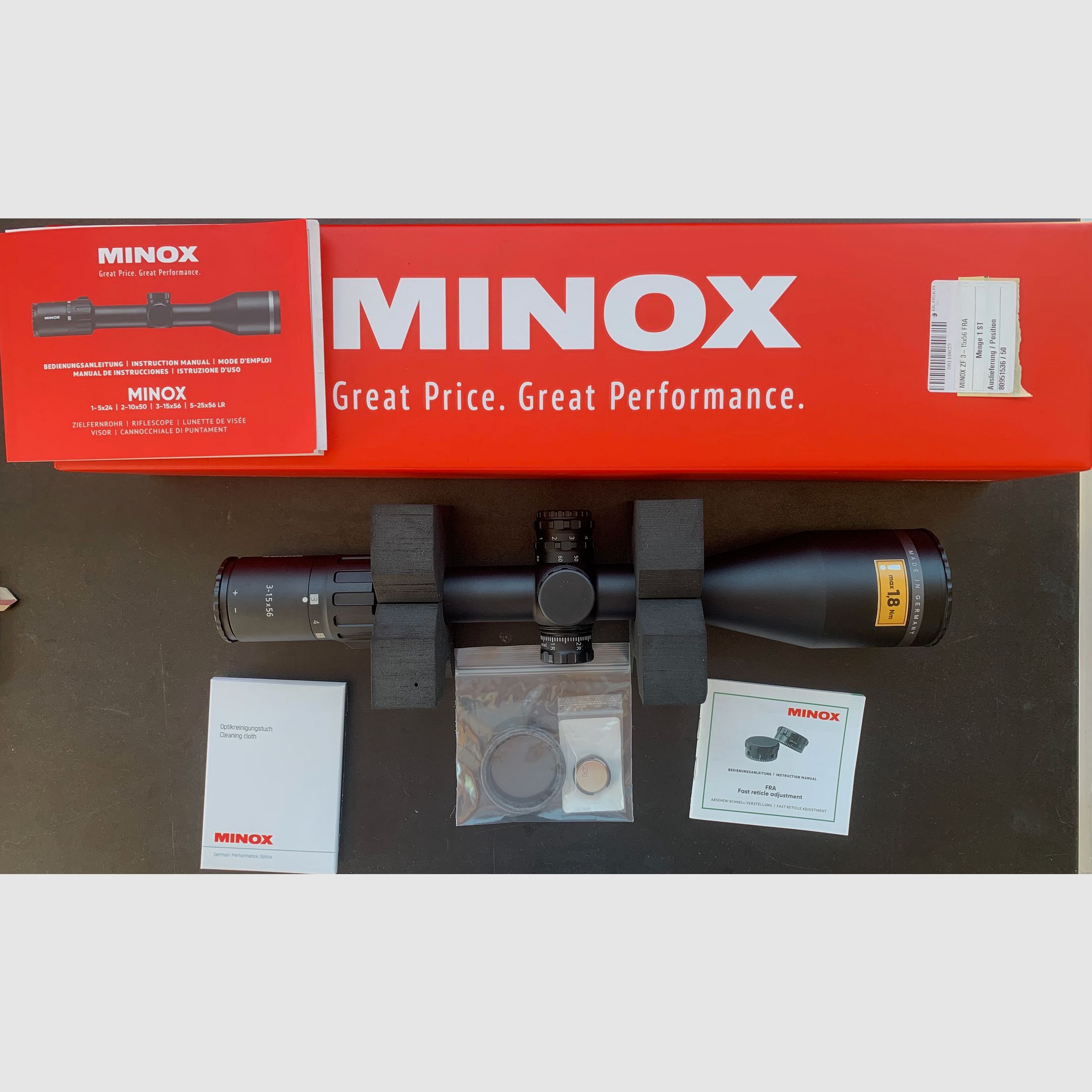 Minox Allrounder 3-15x56 FRA