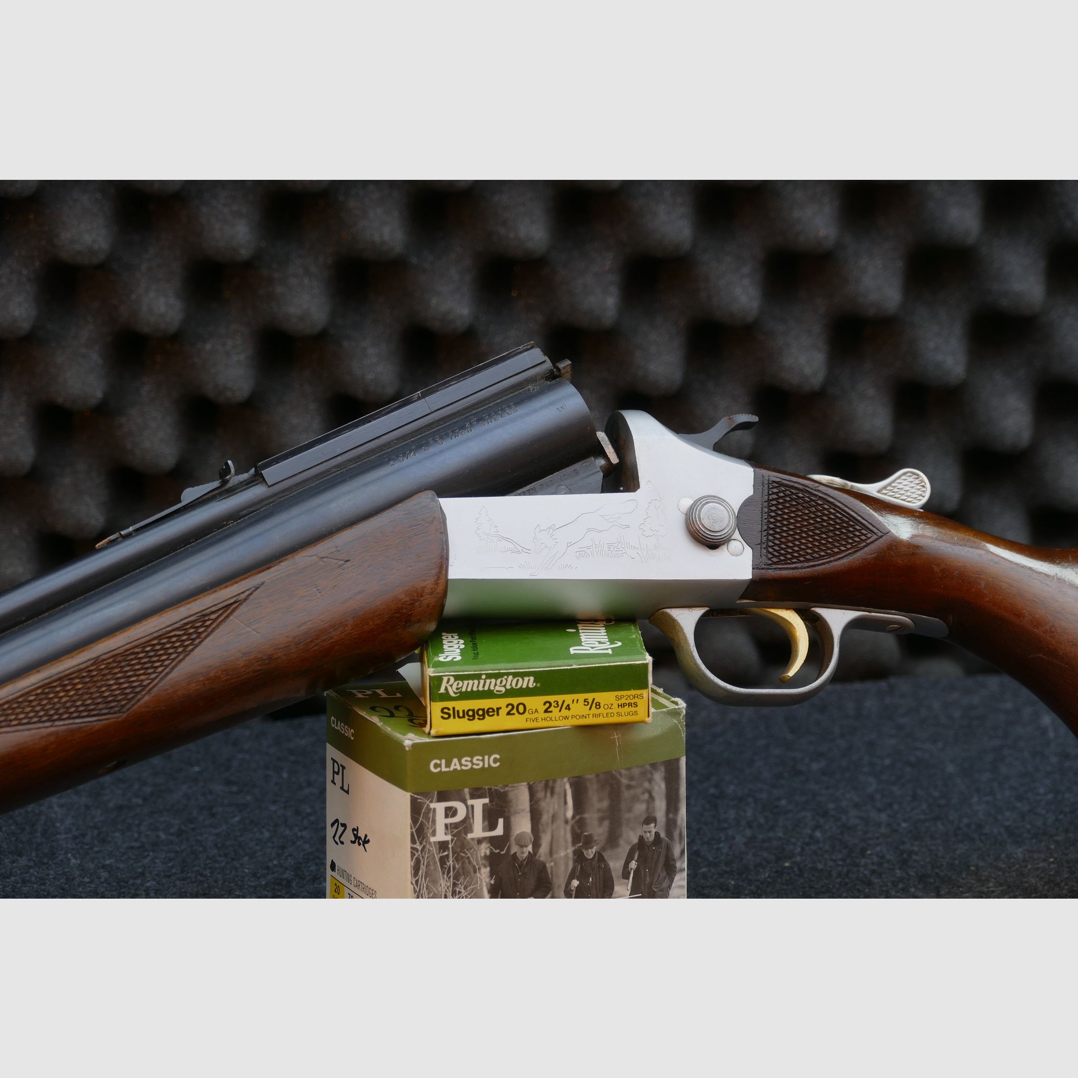 Savage Model 24 DL — Kombi‑Bockbüchsflinte (Gewehr über Schrotflinte), Kaliberkombination .22 WMR / 20/70 inkl. einfacher Optik
