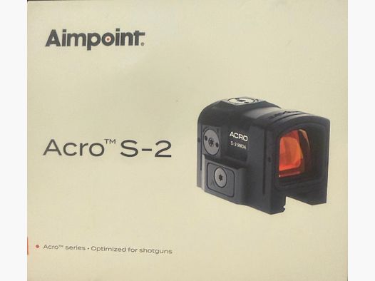 Aimpoint ACRO S-2 Leuchtpunktvisier für Flinten