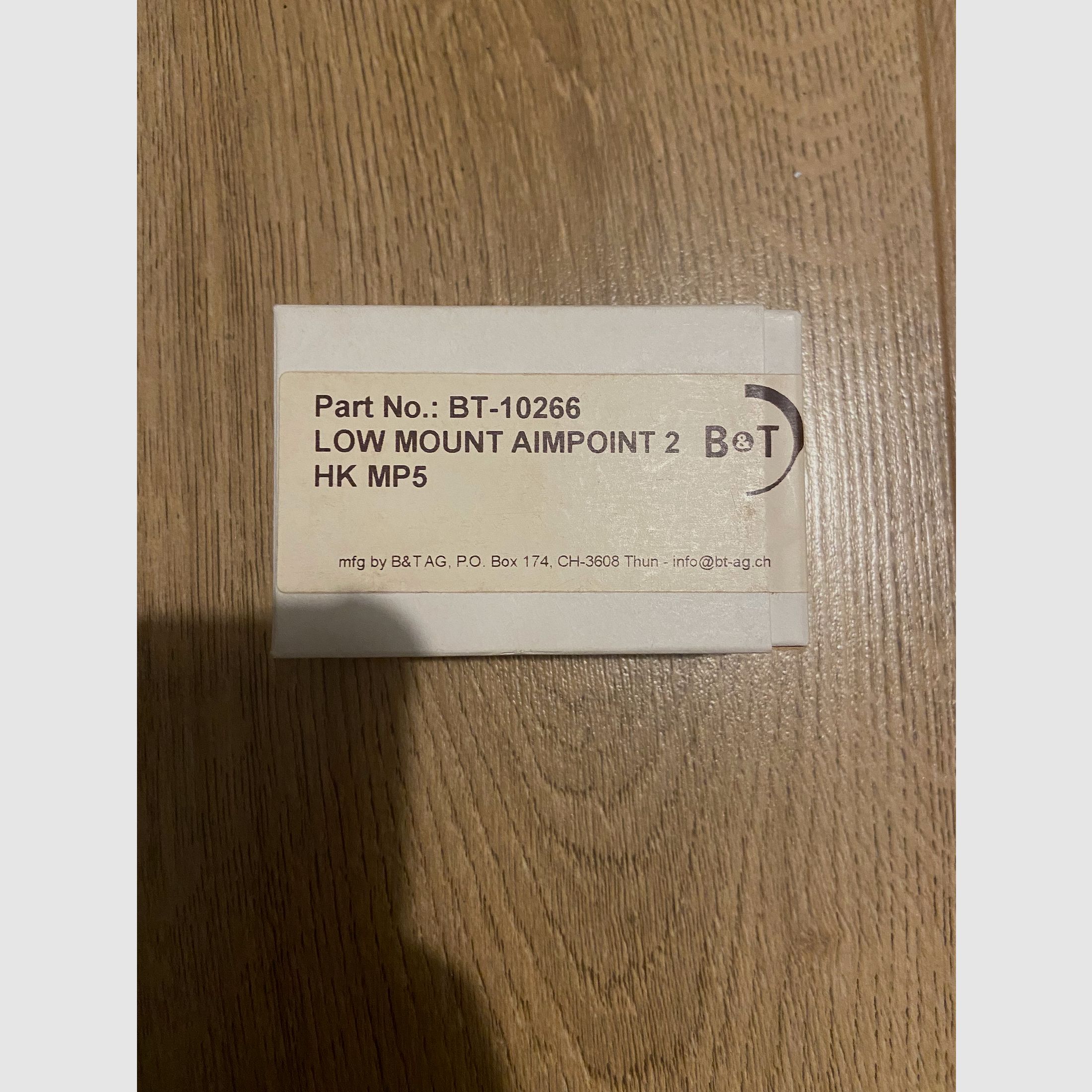 B&T Mount Montageschiene MP5 low Profile Aimpoint visiere