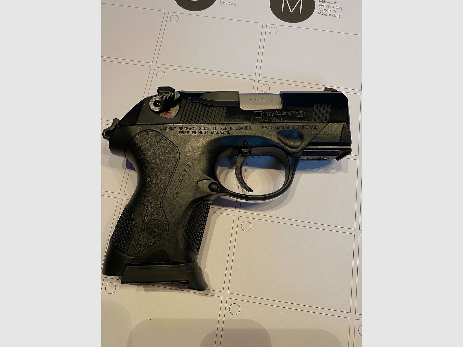 Beretta PX 4 Storm Subcompact 9 mm Para