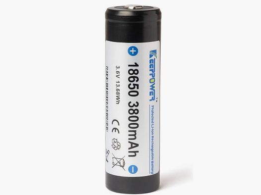 Keeppower 18650 3800mAh Akku
