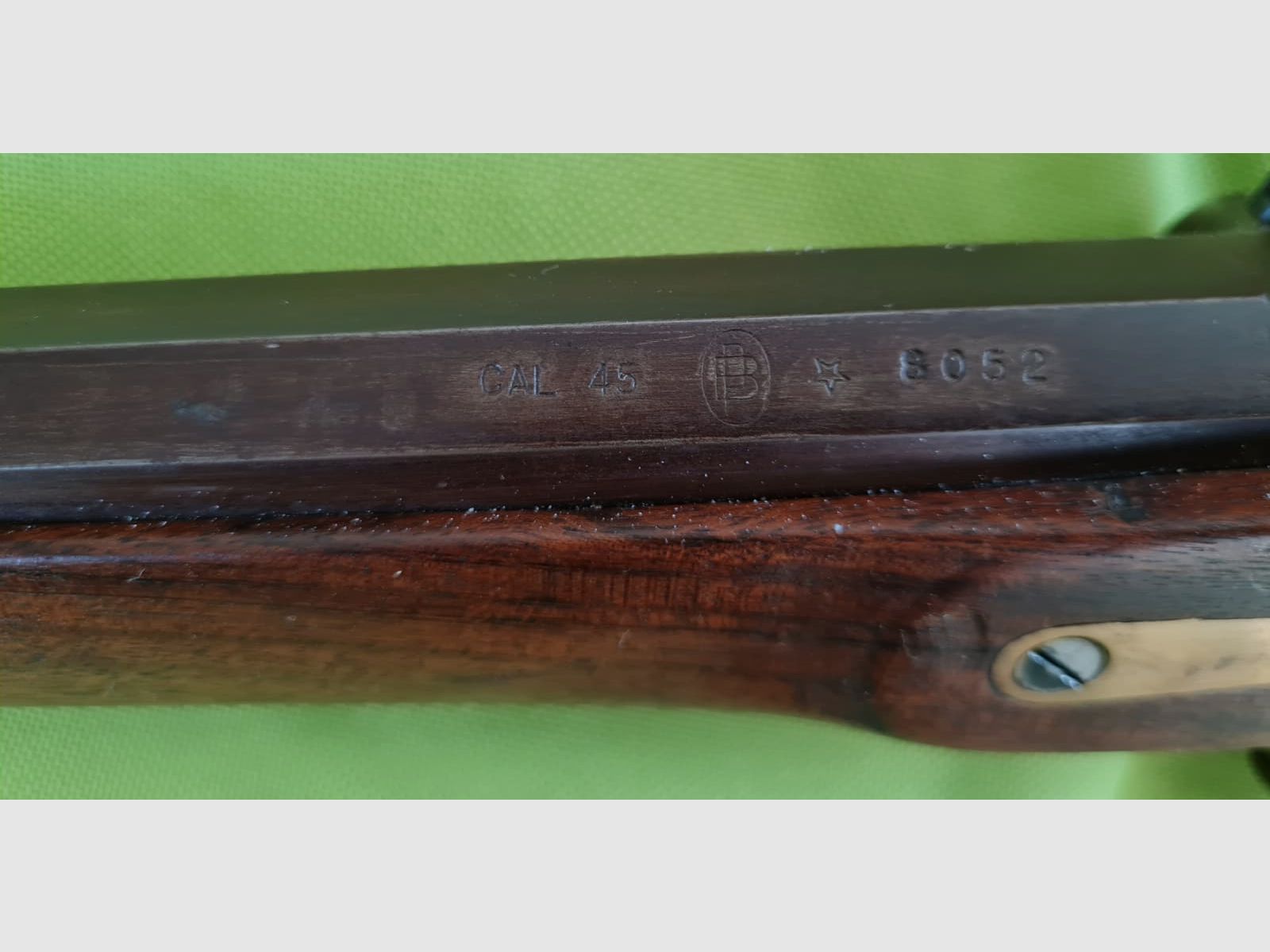 Voorlader percussiegeweer Kal. 45