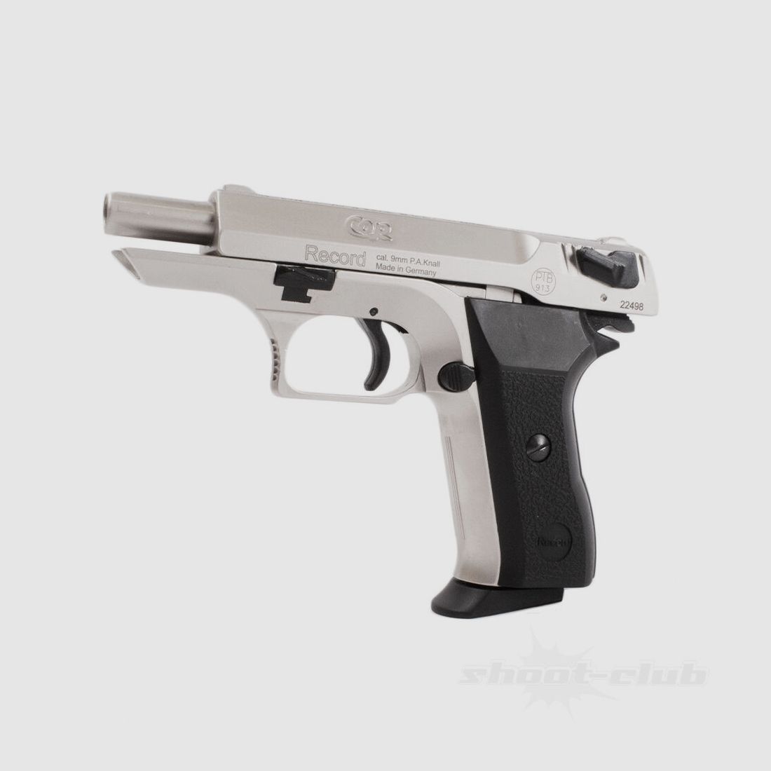 Record COP pistolet alarmowy 9mm P.A.K. - Nikiel