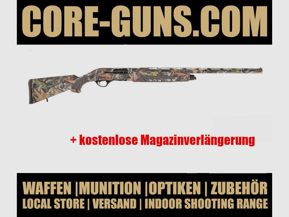 Hatsan Escort – Xtreme – Camo fusil semi-automatique calibre 12/76 incluant un prolongateur de chargeur gratuit pour le tir sportif