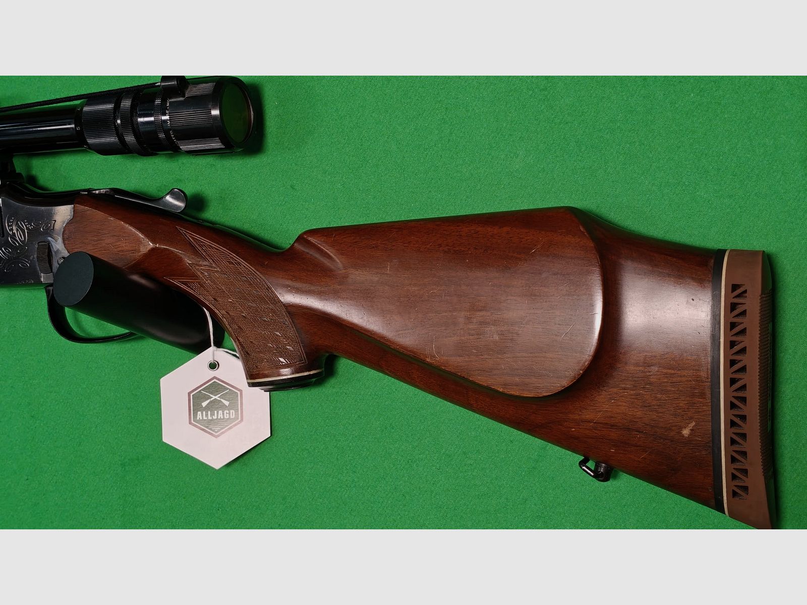 Voere BBF 5.6x50R Mag. 16/70 with scope & hand lever