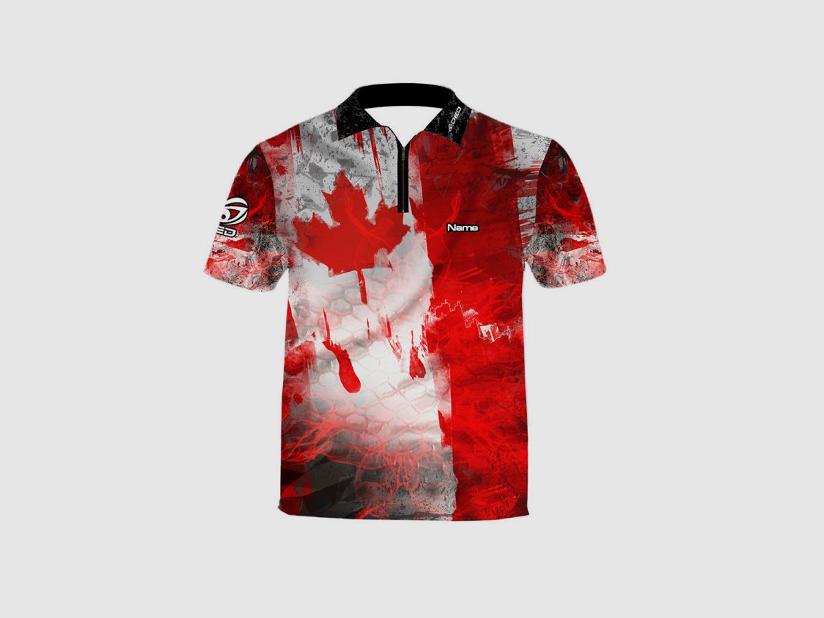 DED IPSC Canada T-shirt, tamaño: M, Nombre personalizado: Sin nombre, Tipo de ropa: Regular (Hombres), imagen 1 de 3
