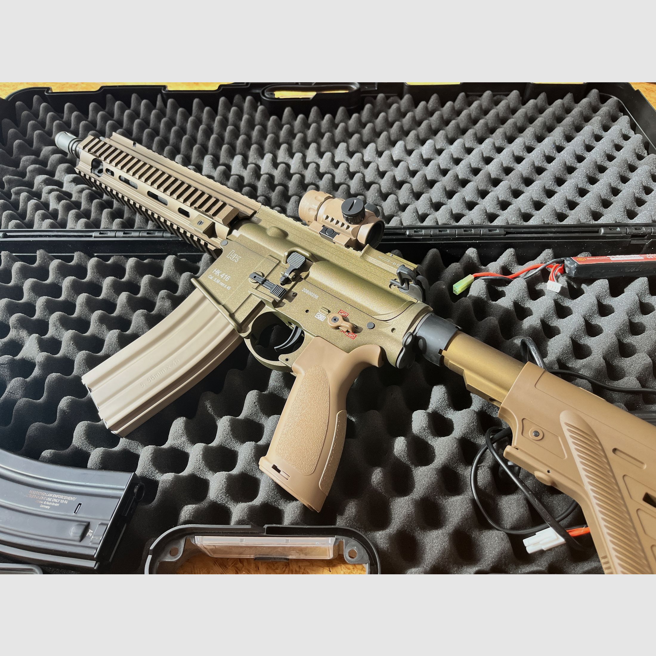 Umarex HK 416 S-AEG in RAL 8000 (Airsoft)