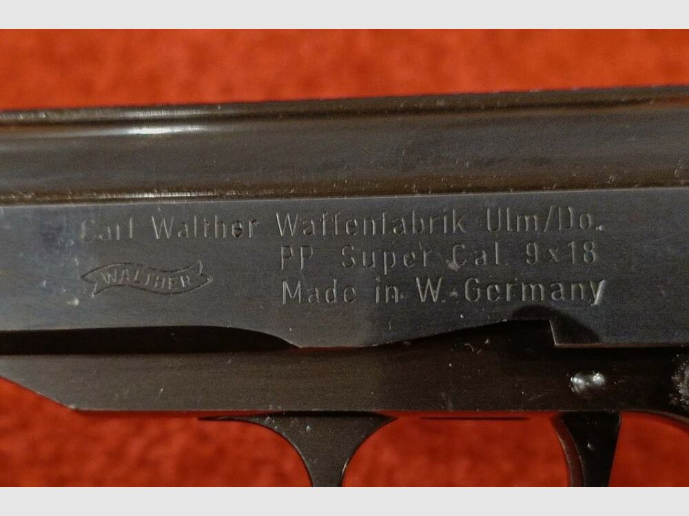 Walther Mod. PP Super 9x18Ultra