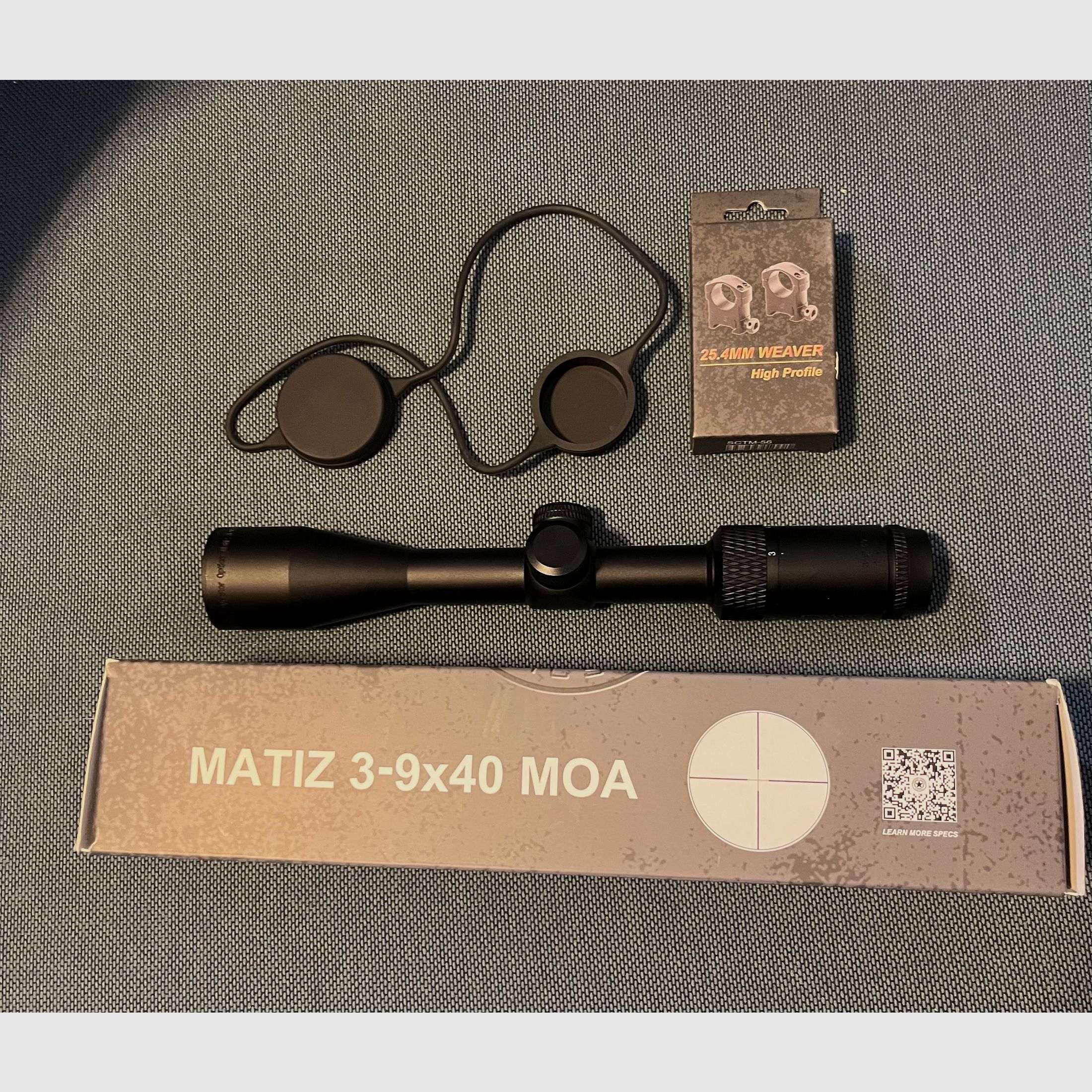 Scope Vector Optics MATIZ 3-9x40 MOA - unfired