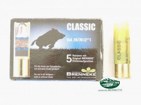 BRENNEKE CLASSIC Patronen mit Geschossen Kal.20 - 24gr