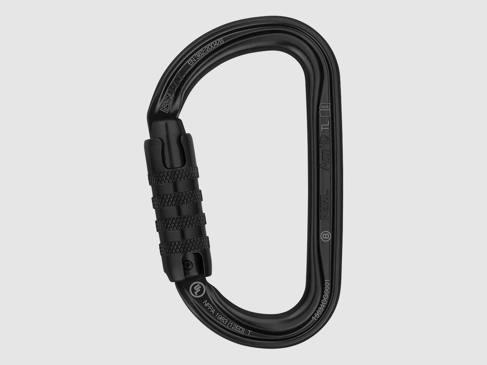Petzl Petzl Karabiner AmD Triact Lock schwarz