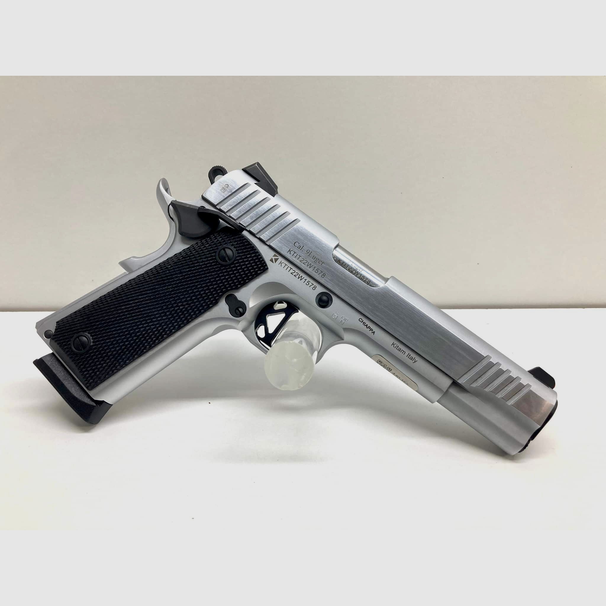 CHIAPPA 1911 Superior Chrome 5″ | 9mm Luger