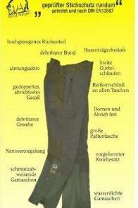 Aduro SauProtect Profi - Sauenschutzhose für Hundeführer