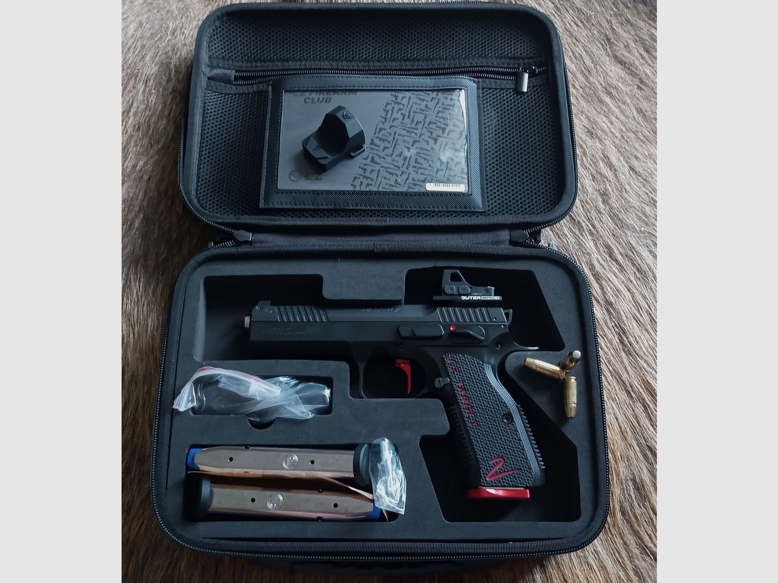 CZ 75 SHADOW 2 TARGET OU 3 MOA °°°°°°°°°°°°°°°°°°°°°°°°°°°°° 