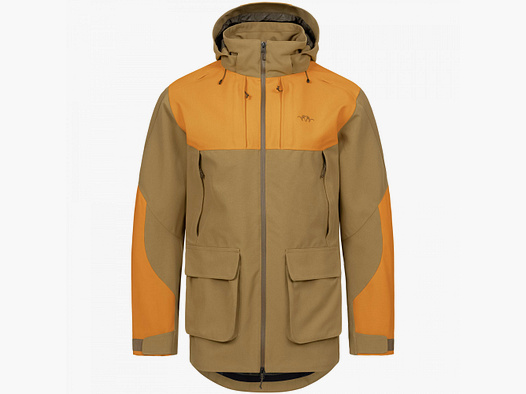 Blaser Herren Striker Jacke, Farbe Rubber Brown/Blaze Orange