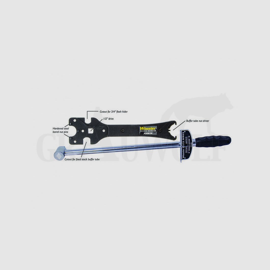 Wheeler AR-15 Combo Tool Spezialschrauben- und Drehmomentschlüssel