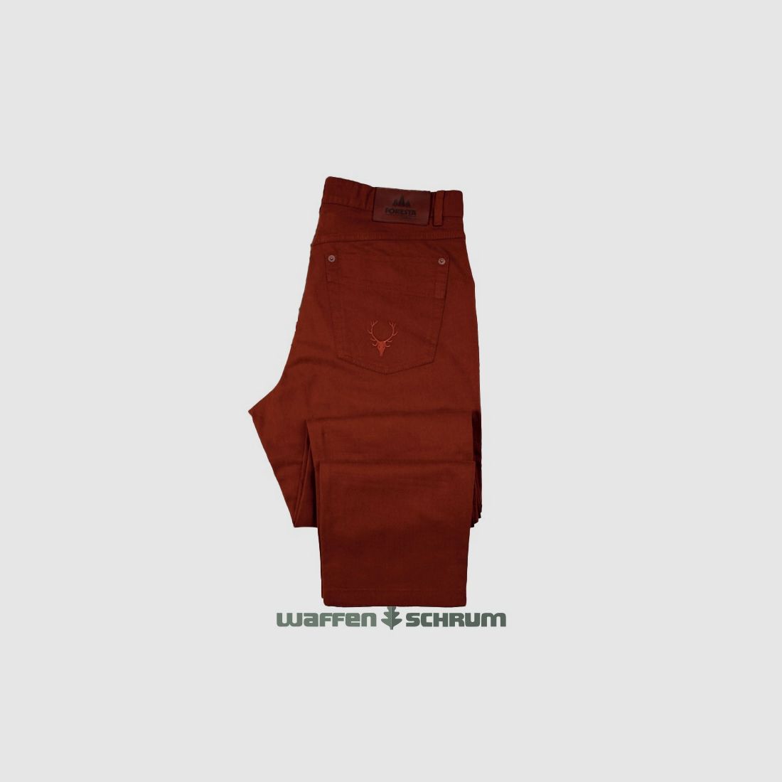 Foresta Hose Fivepocket Cognac