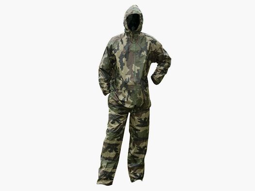 Regenanzug Camo wasserdicht M bis 3XL - Polyester