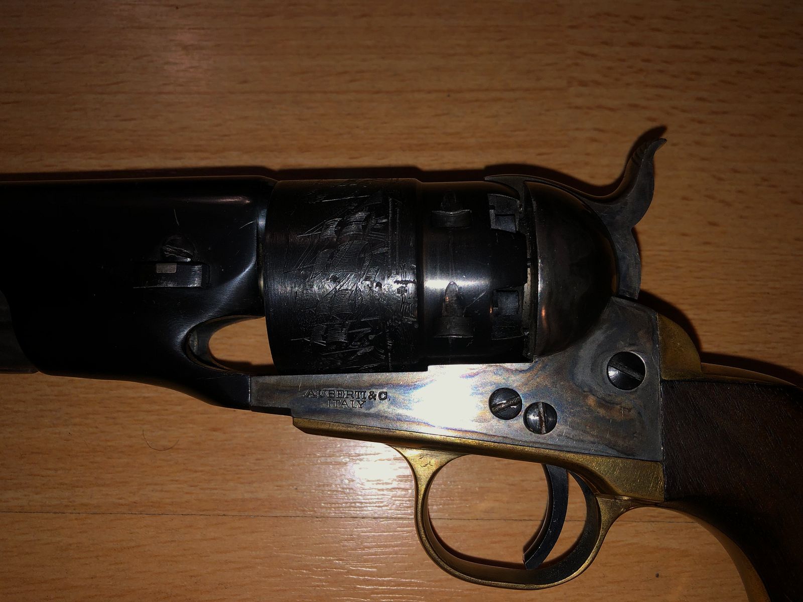 Percussie-revolver kaliber .44