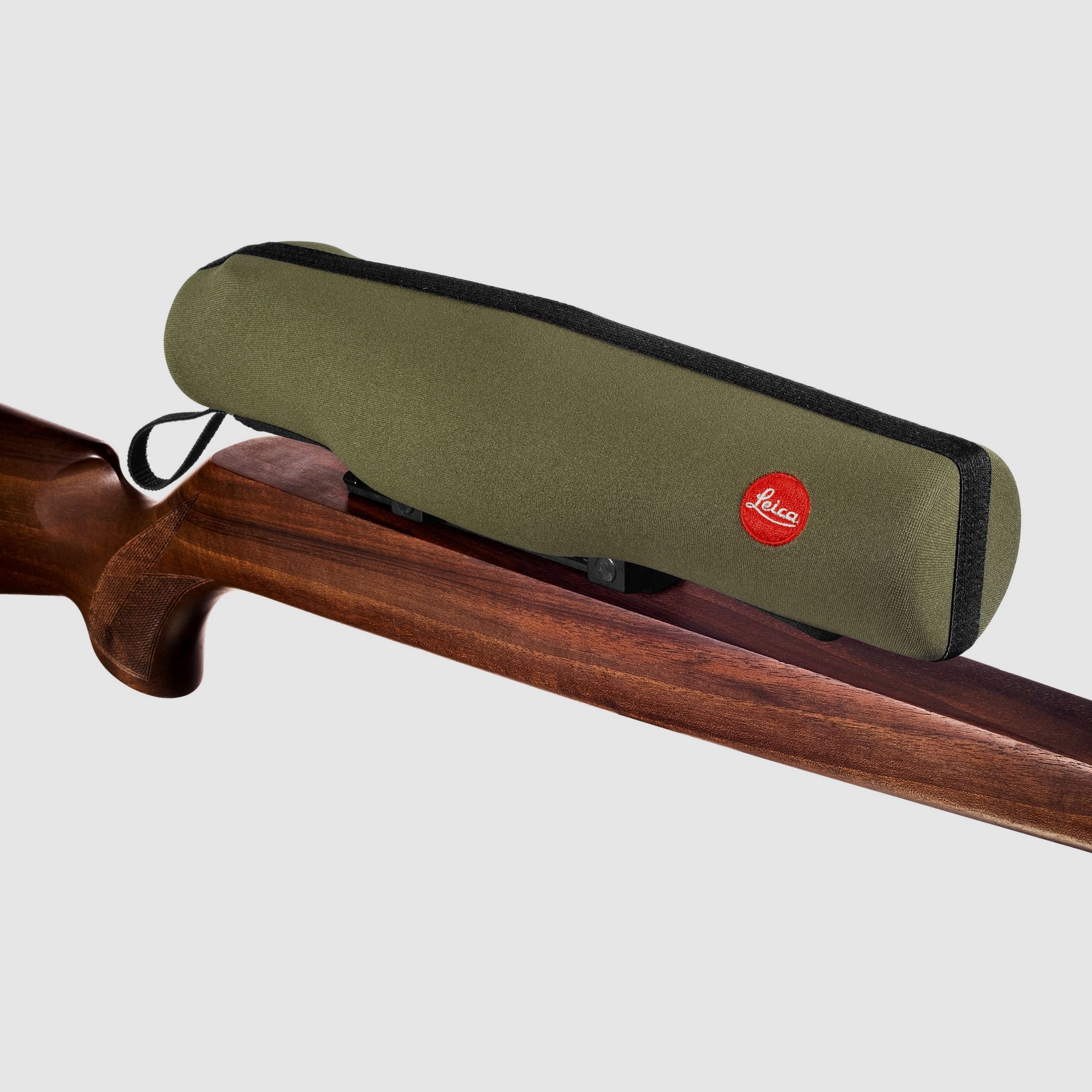Couverture de lunette de tir en néoprène Leica L vert olive 59025 Ø 50mm