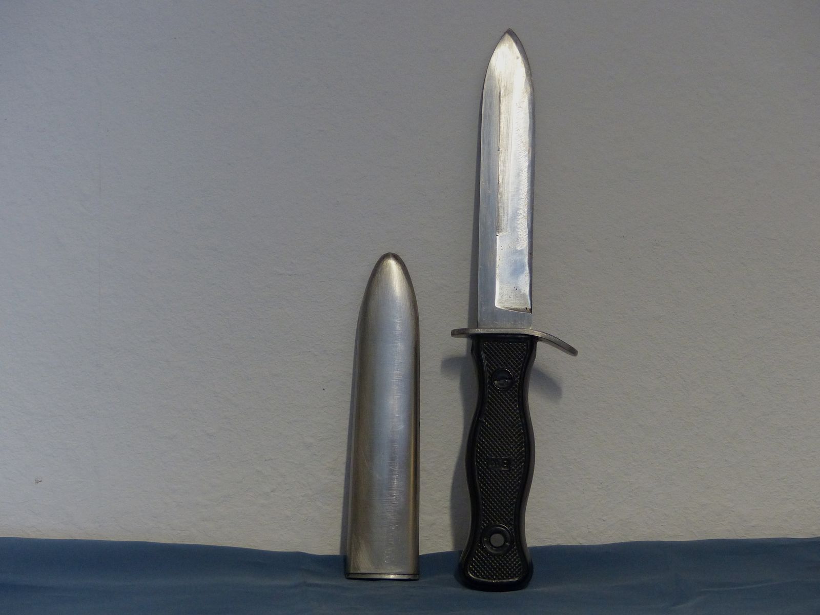 Coltello da combattimento Coltello da campo Bundeswehr HSK 70 Hans Schulte Koblenz vintage