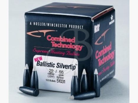 NOSLER BALLISTIC SILVERTIP CAL 270 .277 150 GR. CONF DA 50 PZ.