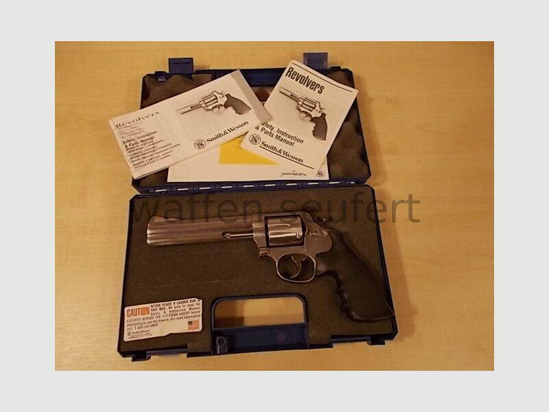 Smith & Wesson 686-5 6-Inch Stainless Revolver