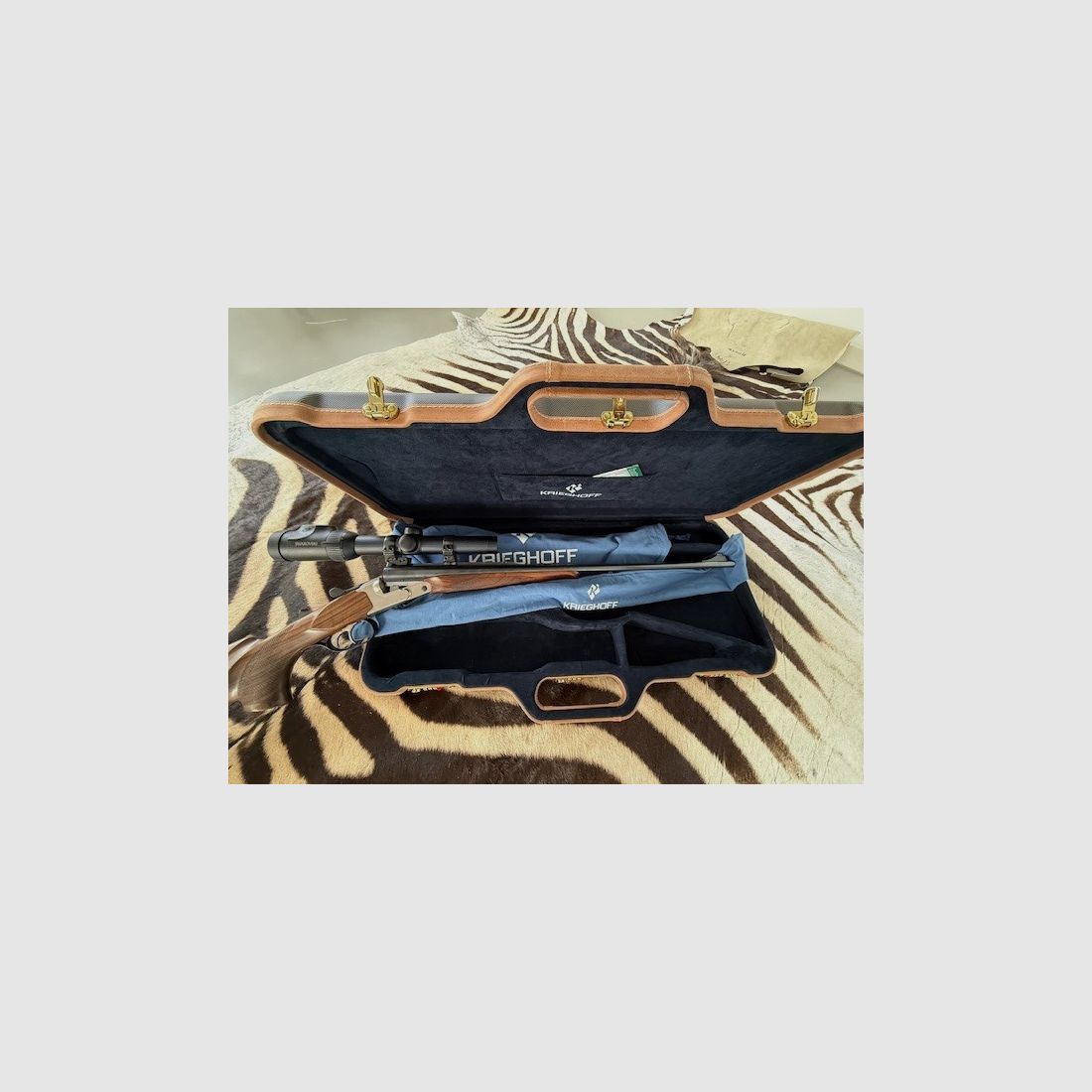 KRIEGHOFF CLASSIC DOPPELBÜCHSE .30 R BLASER GAUCHE / DROITE