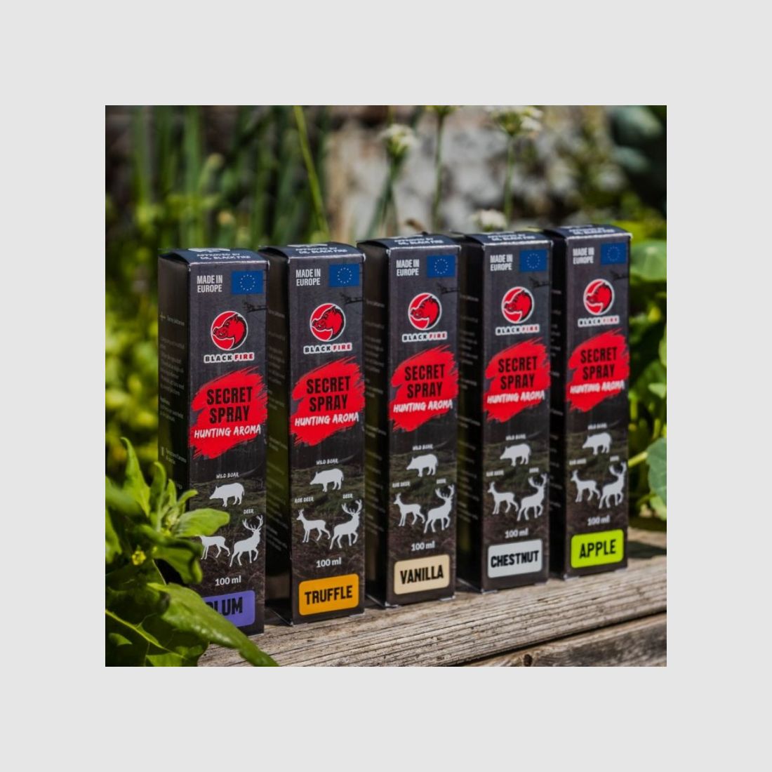 BLACK FIRE Spray POMME - 100ML