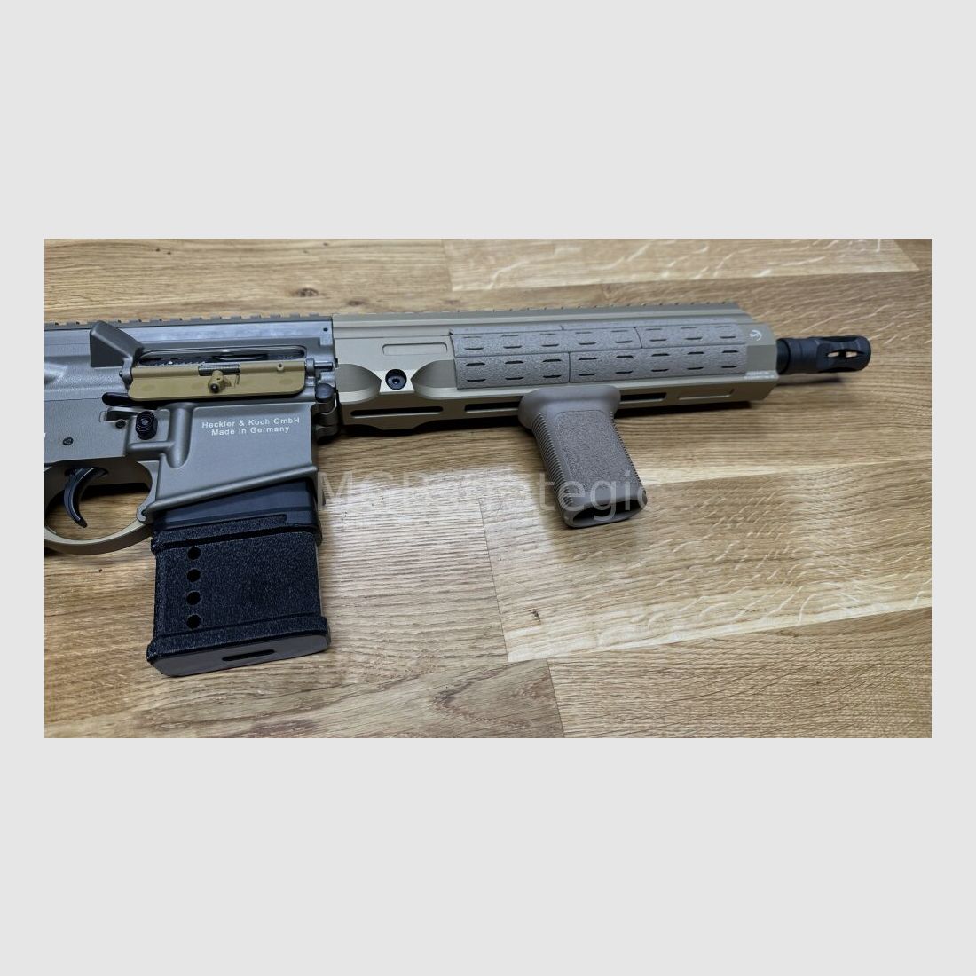 sportlich zugelassen! H&K MR223 A3 11" Lauf	 halbautom. Büchse .223Rem - Heckler & Koch - inkl. BRAVO COMPANY M-LOK BCMGUNFIGHTER Short Vertical Grip Polymer FDE