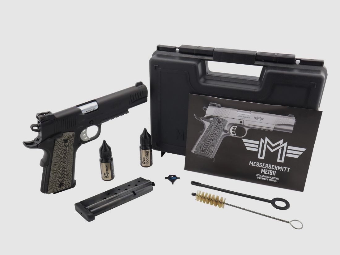 Messerschmitt Pistole ME 1911 Black 5" Kaliber: .45Auto (.45 ACP)