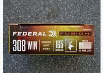 FEDERAL .308 Win. FUSION 165 grs