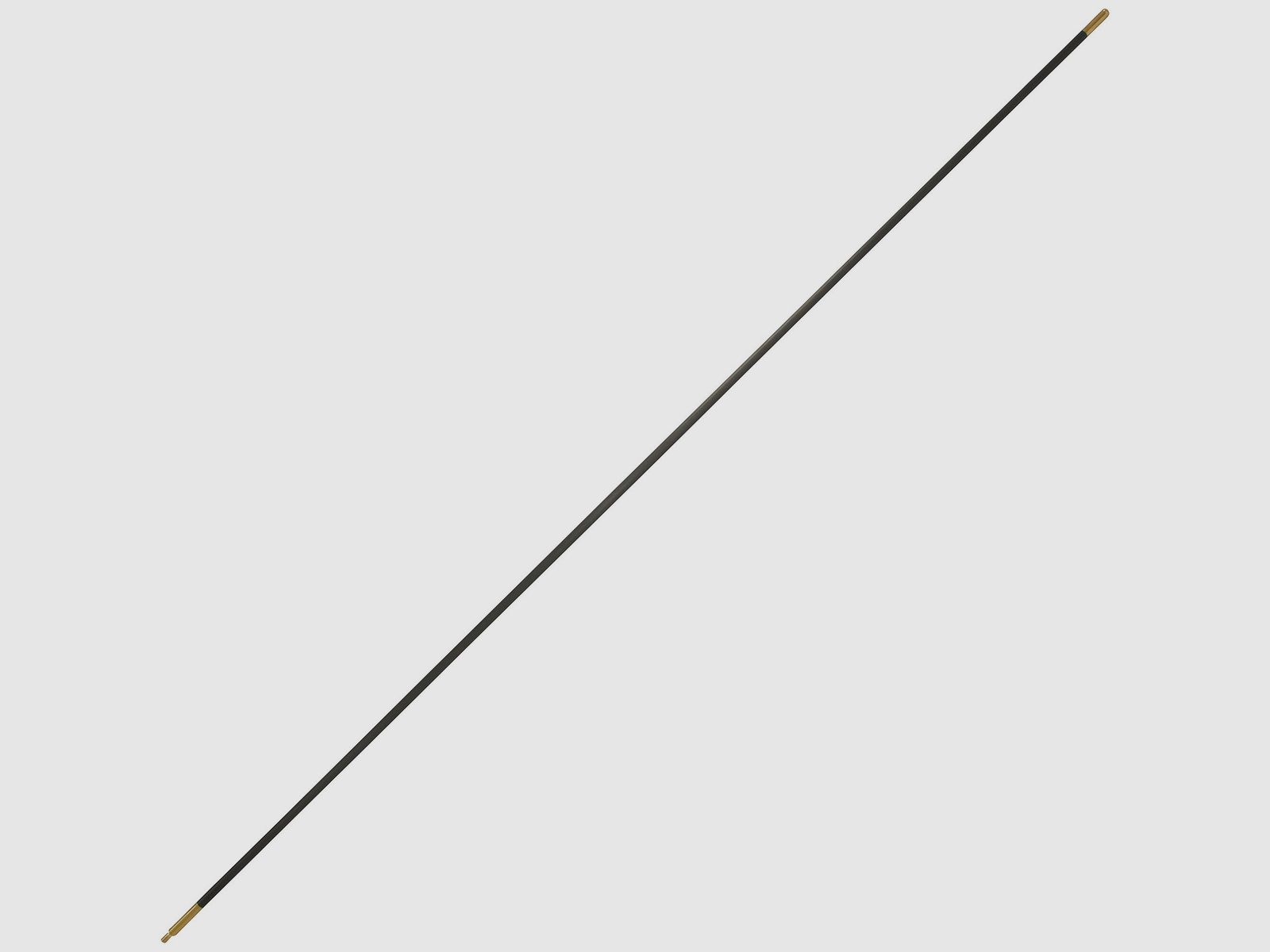 BALLISTOL Varilla de limpieza de carbono sin mango larga, longitud de limpieza 93 cm, Ø 7 mm, rosca interna M5