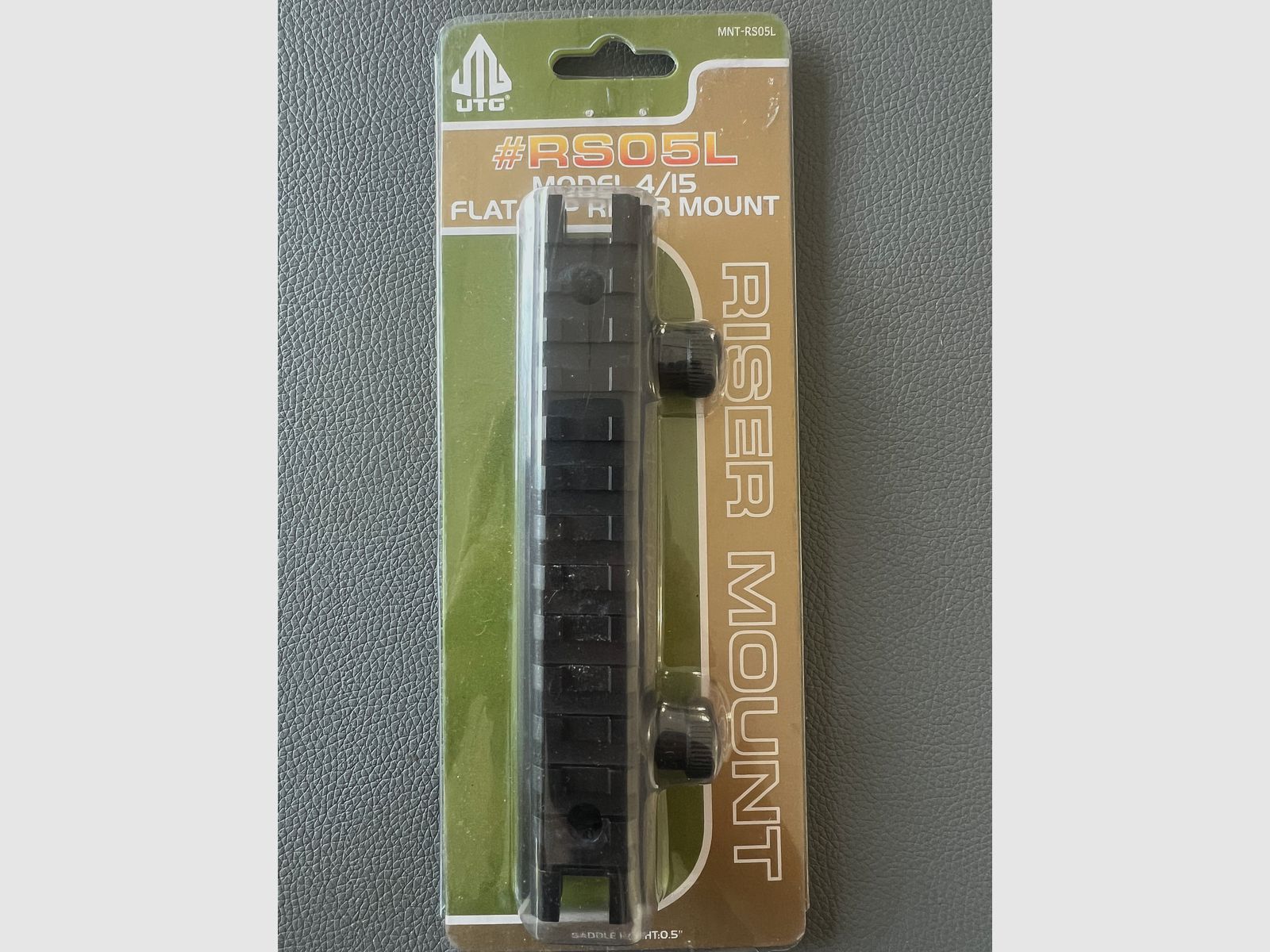UTG MNT-RS05L Flat Top Riser Mount 13 Slots 0.5” – Nieuw in OVP