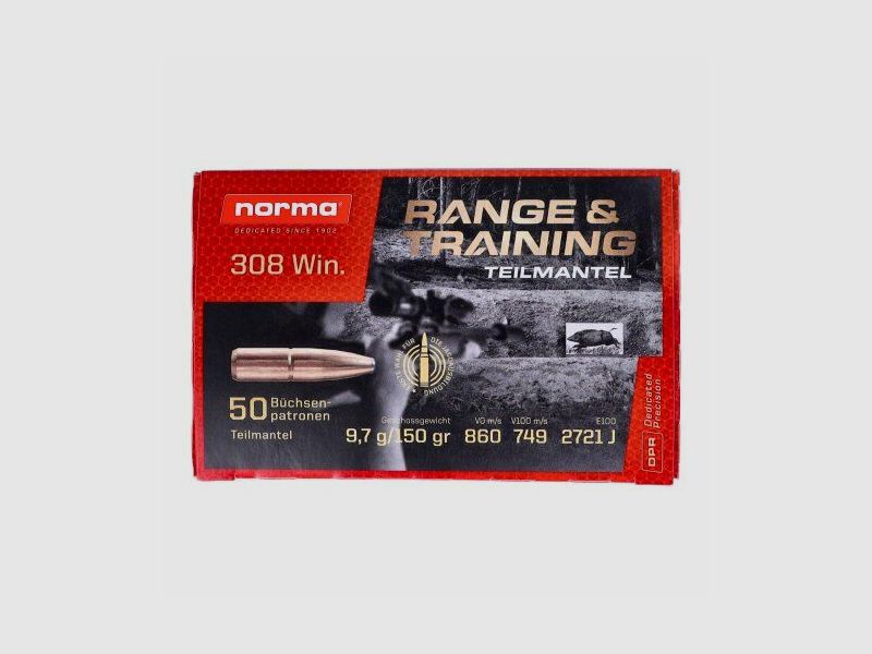 Norma Range & Training .308Win (50er Pack), Bild 2 von 2