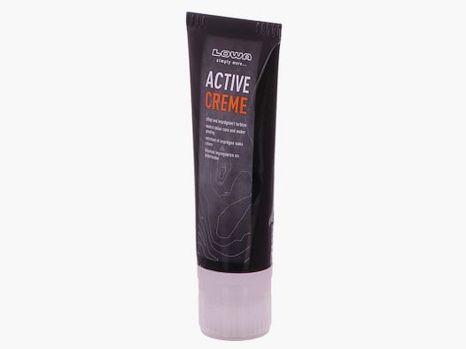 LOWA SCHOENENCRÈME ACTIVE CRÈME ZWART - 75 ML