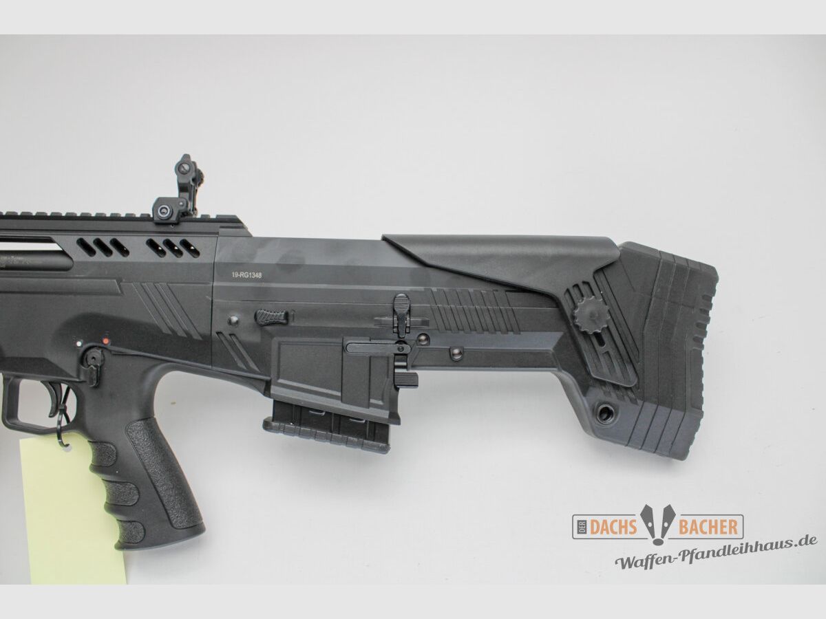 SL Flinte DERYA N-100 Kal. 12/76 Bullpup Stahlschrot 3 Magazine