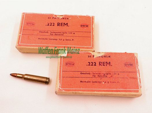 DWM, Karlsruhe Konvolut .222Rem
