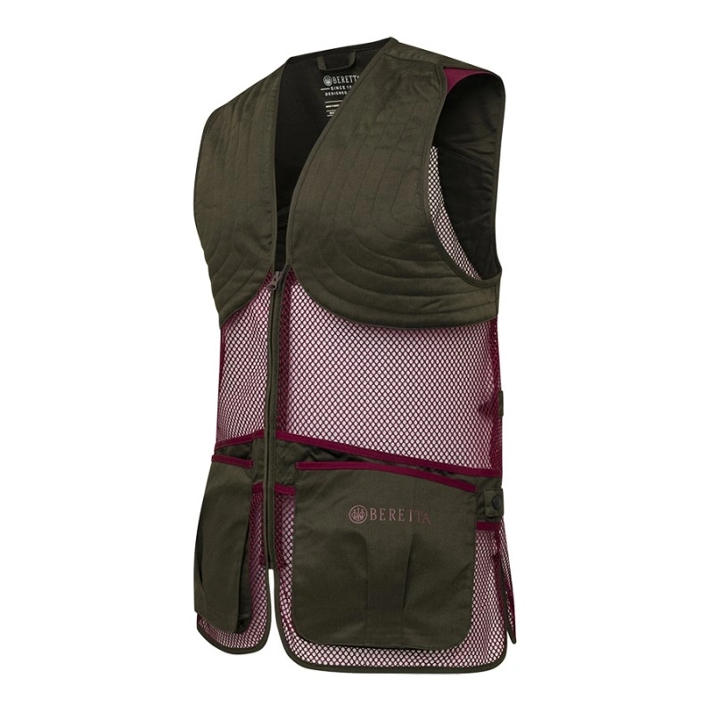BERETTA Schietvest Full Mesh Cordovan Spirit&Bark (GT671), afbeelding 6 van 6