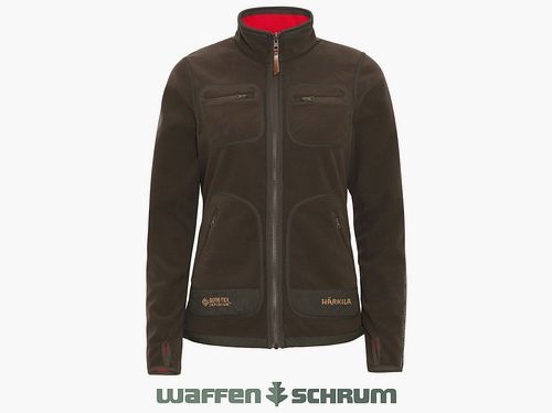 Härkila Fleecejacke Kamko Brown/Red