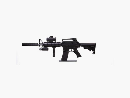 Carabine Airsoft ASG DS4 en Kit Complet - Réplique Précise - Performances Élevées - Pour Tir et Loisirs