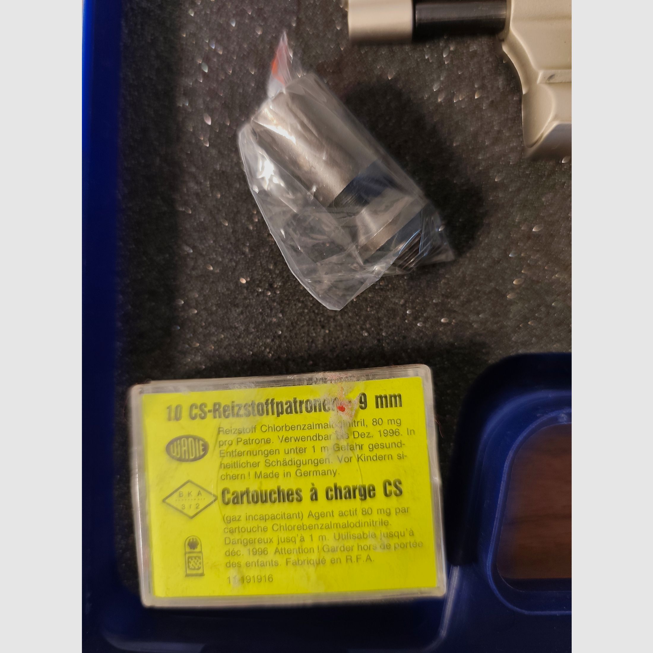 Smith & Wesson Chiefs Special blank firing revolver cal. 9mm R.K.